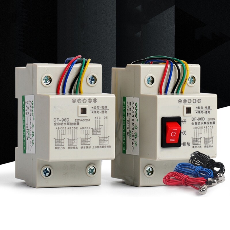 DF-96D Điều Khiển Mực Nước Tự Động, Đầu Dò Cảm Biến 3M Công Tắc Phát Hiện Mức Chất Lỏng Bể Bơm Nước