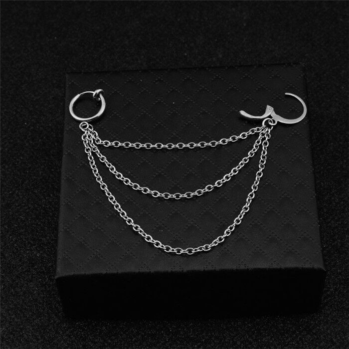 Khuyên tai chốt vặn