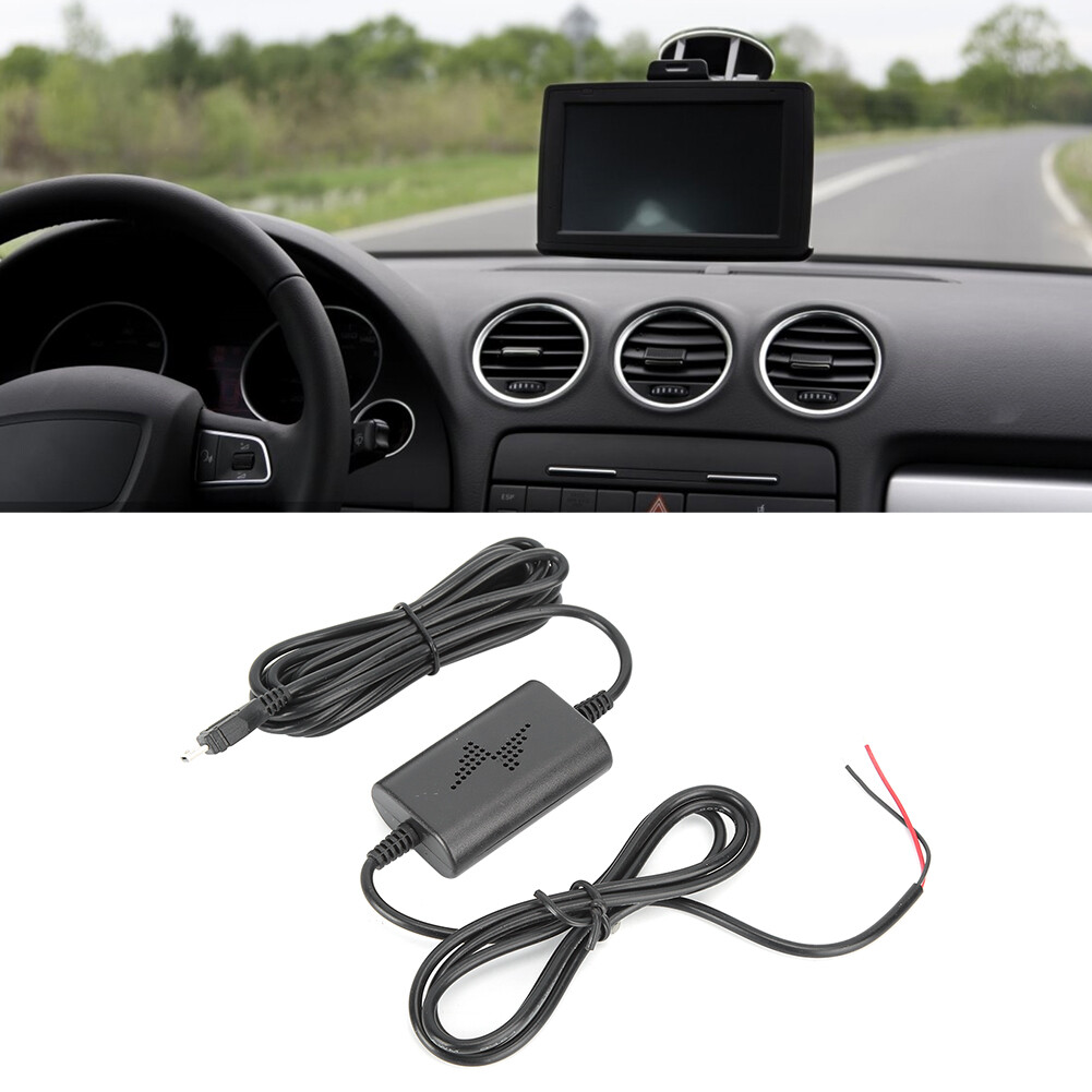 Parking monitoring step-down line 12v/24v to 5v 2.5a straight micro usb