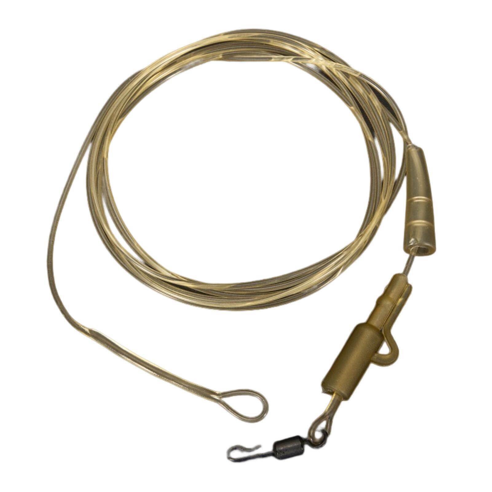 Sanwood® 1m 45LB Carp Fishing Leader Abrasion-resistant High Tensile Strength Portable Tough Lightweight Mainline Protection Transparent Strong Fluorocarbon Leader Line Fishing Supplies Fluorocarbon Leader Lightweight