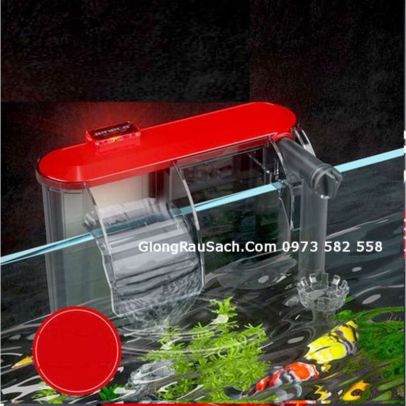 Máy Lọc Thác Nước Bể Cá Mini Có Đèn Báo Bị Tắc XP 11D Công Suất 4.2W Dùng