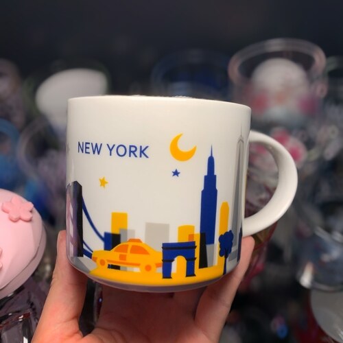 TOP★Starbuck Cửa Hàng Chính Thức 2017STARBUCK Starbuck YOU ARE HERE City Mug Mug YAH Ceramic Cốc Cà Phê Cốc Starbuck 2022 Fox Cup 9233 - 9