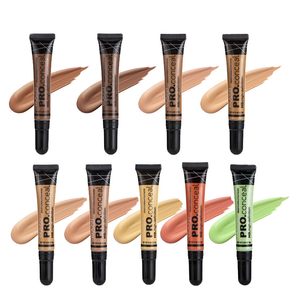 Girls® 9 Colors Natural Foundation Liquid Concealer Face Contouring Makeup Cosmetics