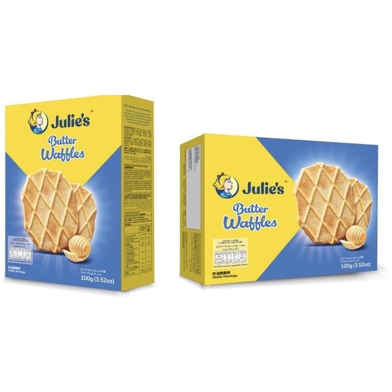 Julie’s Butter Waffles 100G Lazada