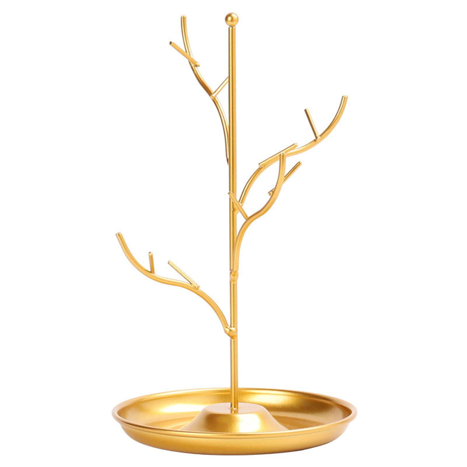 Sanwood® Display Shelf Tree Branch Design Jewelry Present Wrought Iron Earring Organizer Holder for Store
