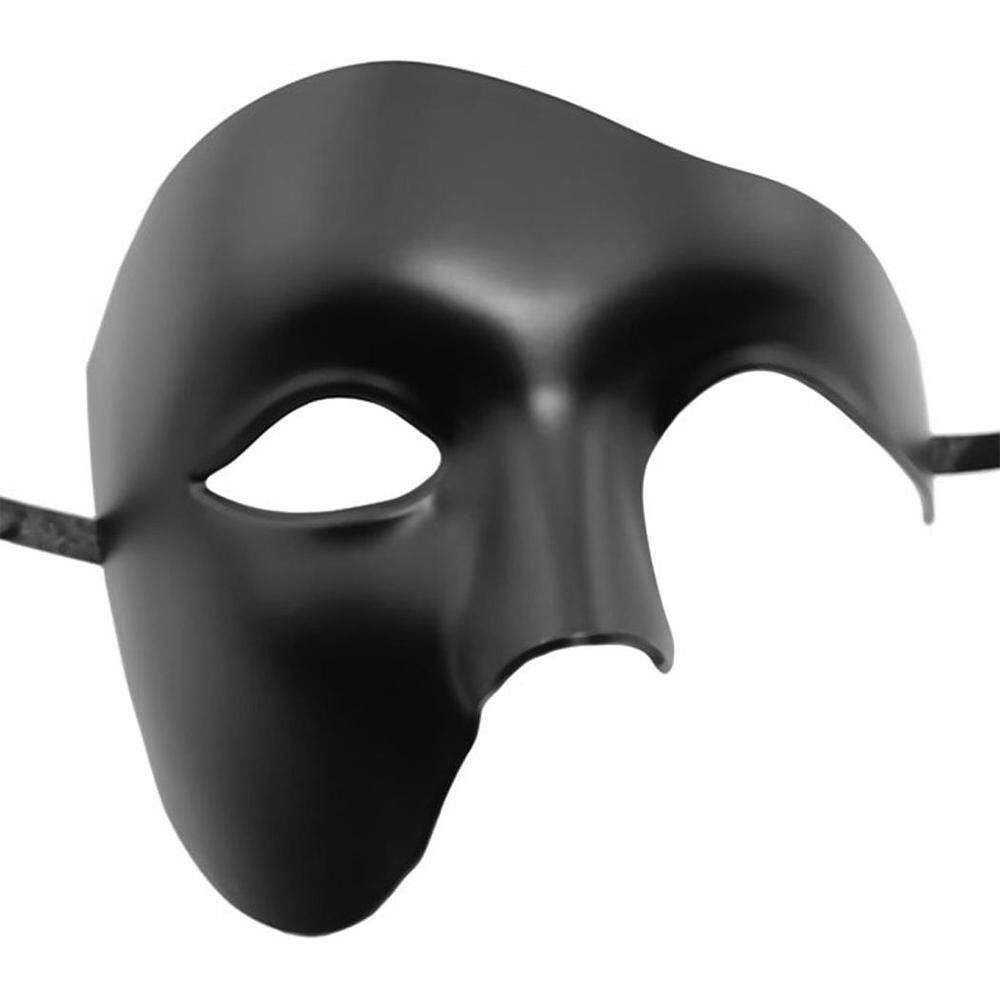 BluShine Men's Party Opera Phantom Style Props Halloween Masquerade Mask