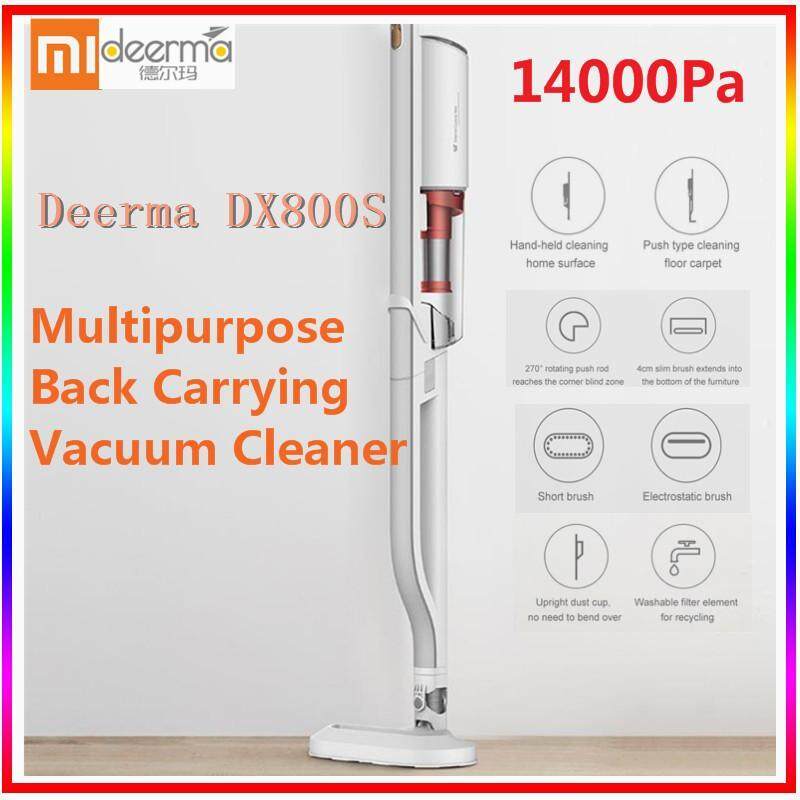 Original Xiao mi Deerma DX800S Multipurpose Double-circulation Upright Back Carrying Vacuum Cleaner Singapore