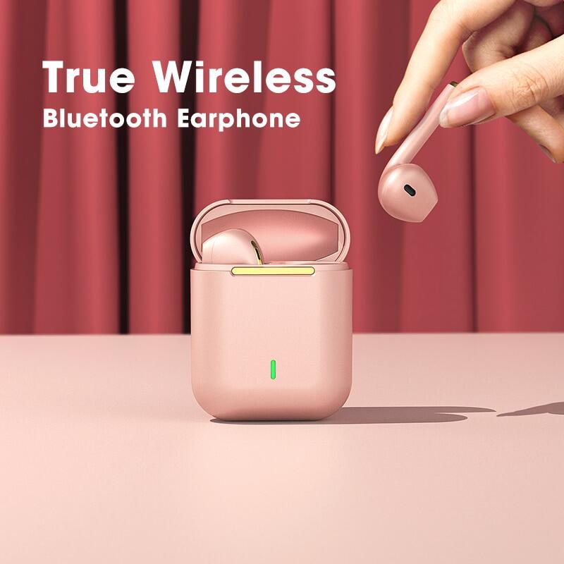 J18 Wireless Headphones Bluetooth Earphone Touch Control Earbuds In Ear Headset