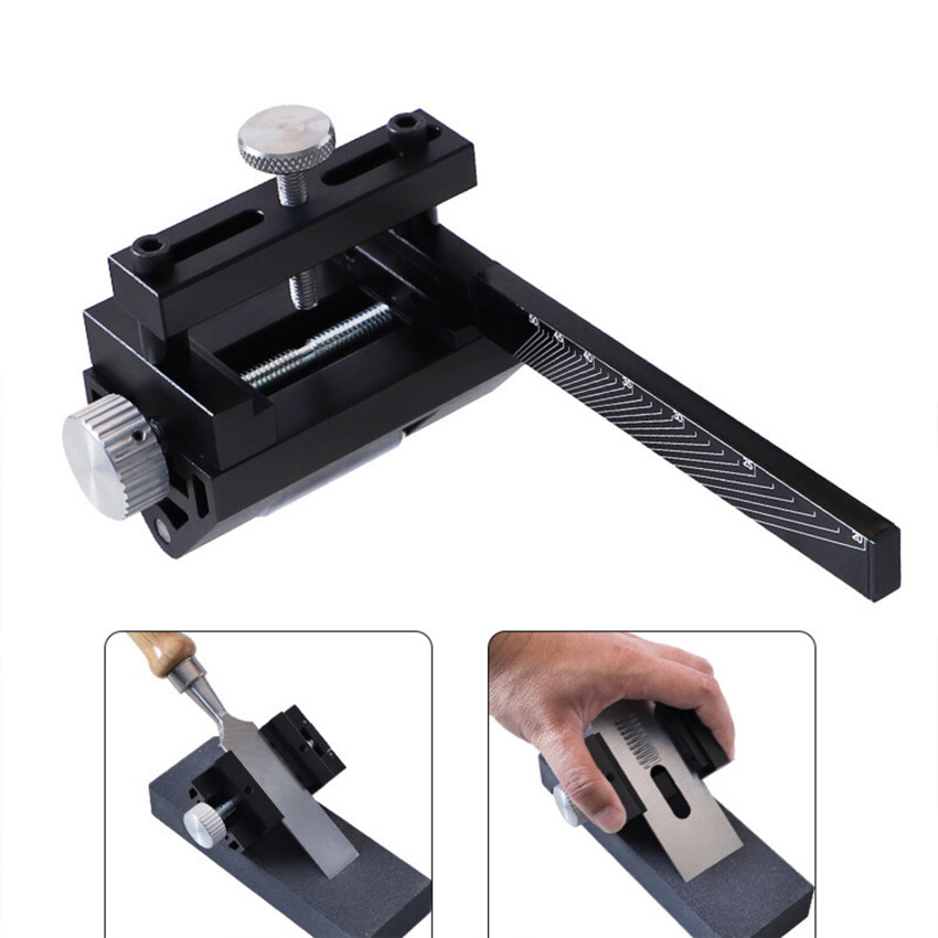New Stainless Steel Sharpener K/N/I/F/E Sharpener Blade For Wood Chisel Honing Angle Guide Sharpening Sharpener Jig Roller