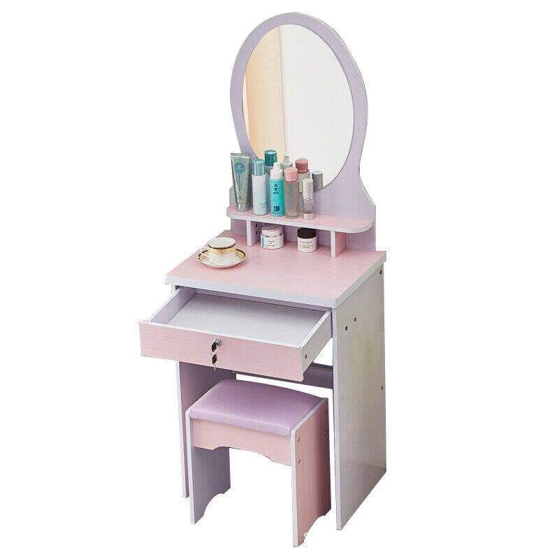 TFT Dressing table storage cabinet integrated meja makeup mini murah ...