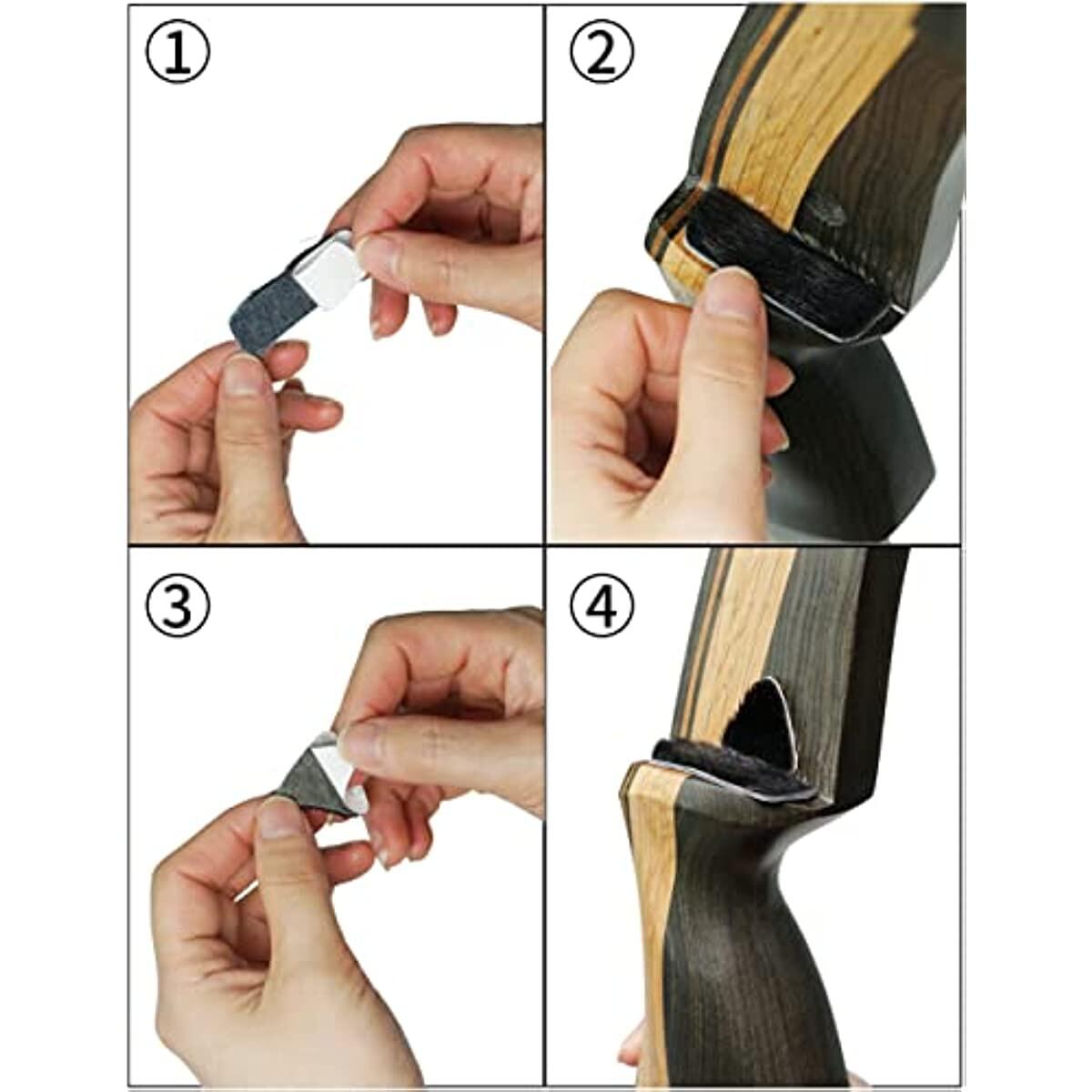 Recurve Bow  Arrow Rest Stick Traditional Rest Stick on Bow Riser Longbow