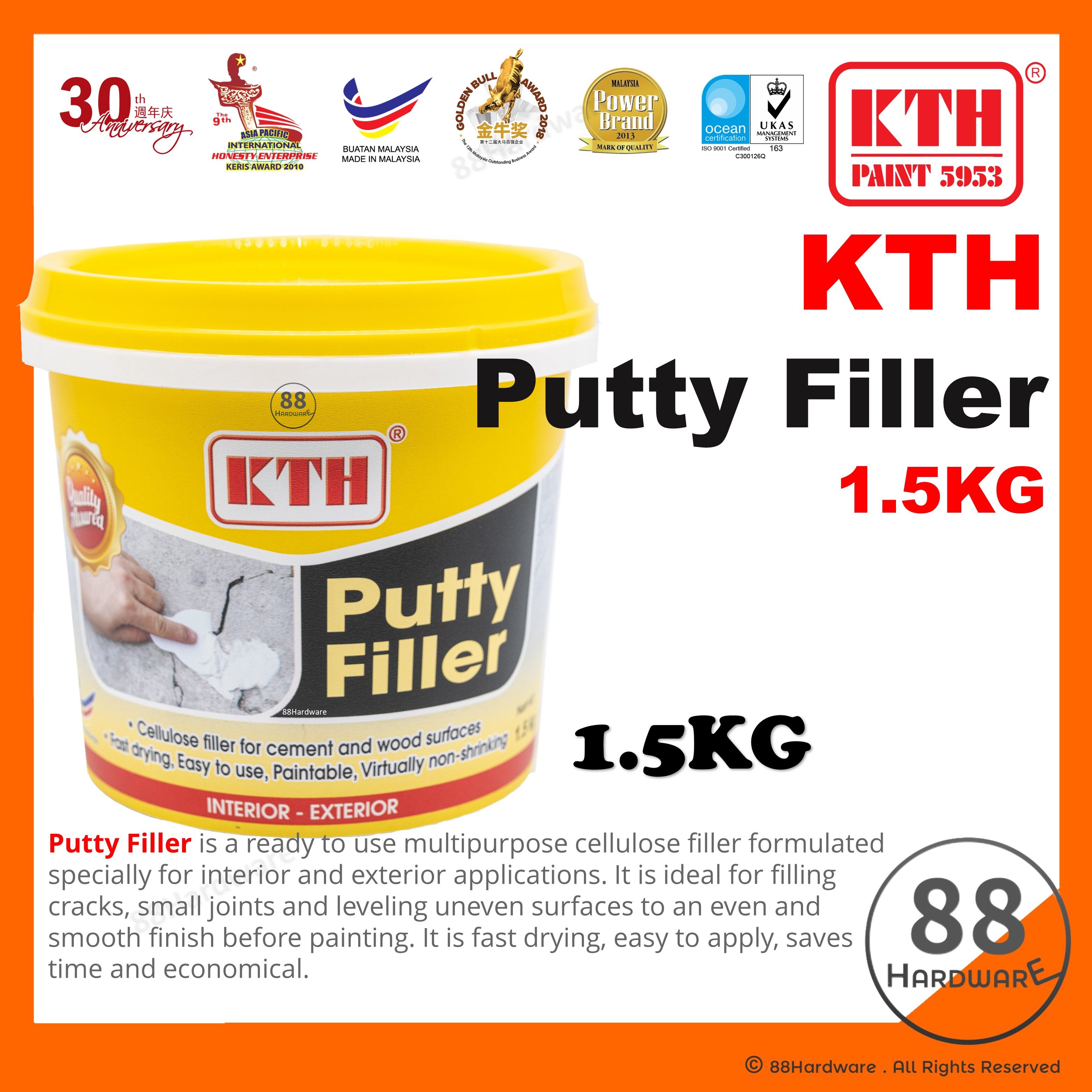 Kth Putty Filler Wall Filler Wall Putty Filler Putty Filler Gap Filler Home Wall