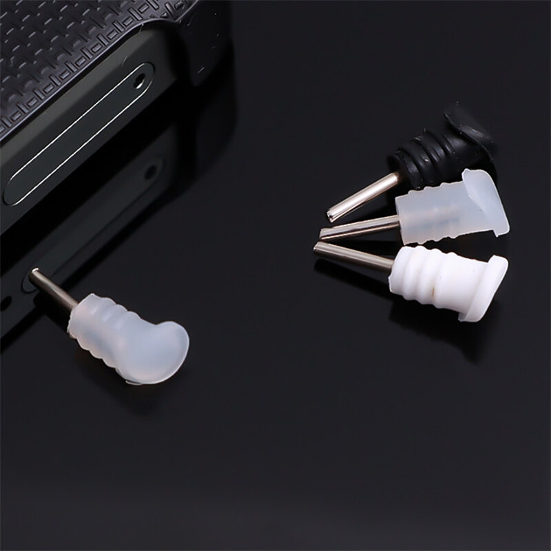 10/5 cái giắc cắm tai nghe 3.5mm đầu bọc chống bụi silicon nút chặn chống bụi giao diện Micro âm thanh thông dụng tai nghe điện thoại lỗ bảo vệ