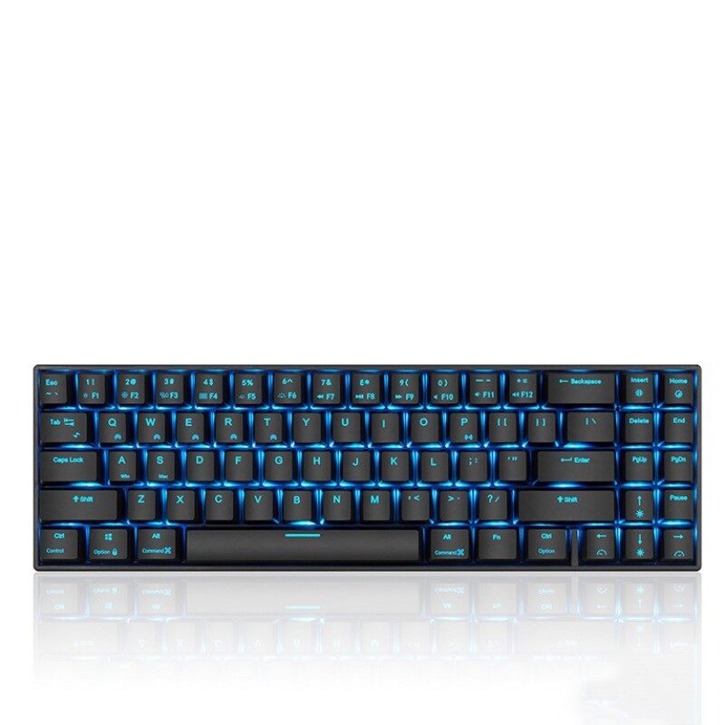 Rk Royal Kludge Rk71 Rgb Backlit Mechanical Gaming Keyboard BLUETOOTH 3.0 + USB Wired 71 Keys Malaysia