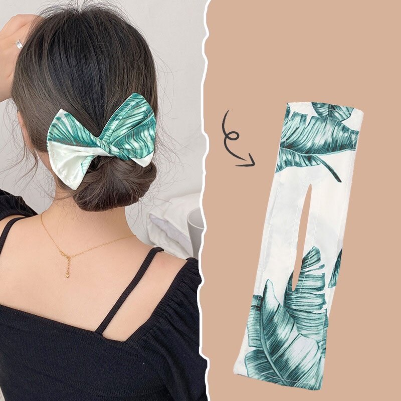 Korean Version Hair Clip Sweet Bow Hairpins Girl Women Hair Tie Go Out All-match