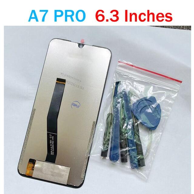 Original for umidigi a7 pro lcd display + touch screen digitizer assembly replacement for a7pro 6.3'' 10 a5 pro a9 pro