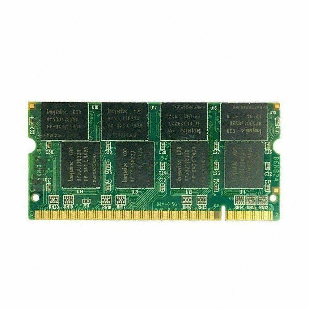 Barrette Mémoire 1Go DDR1 – PC2700E 333 MHz – SO-DIMM 200 Broches – ECC – Memphis