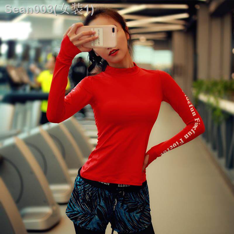 long sleeve summer running top