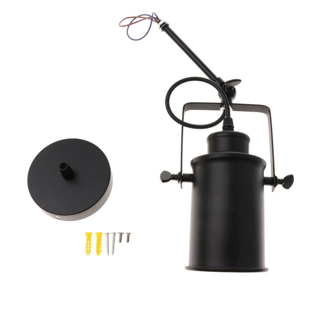 Loviver Adjustable Spot Lamp LED Track Light Downlight Ceiling Spotlight Black