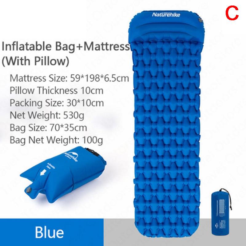 เเผ่นรองนอนพองลม Blackdeer Self-Inflating Mat (L)#สีเขียวไซส์ใหญ่