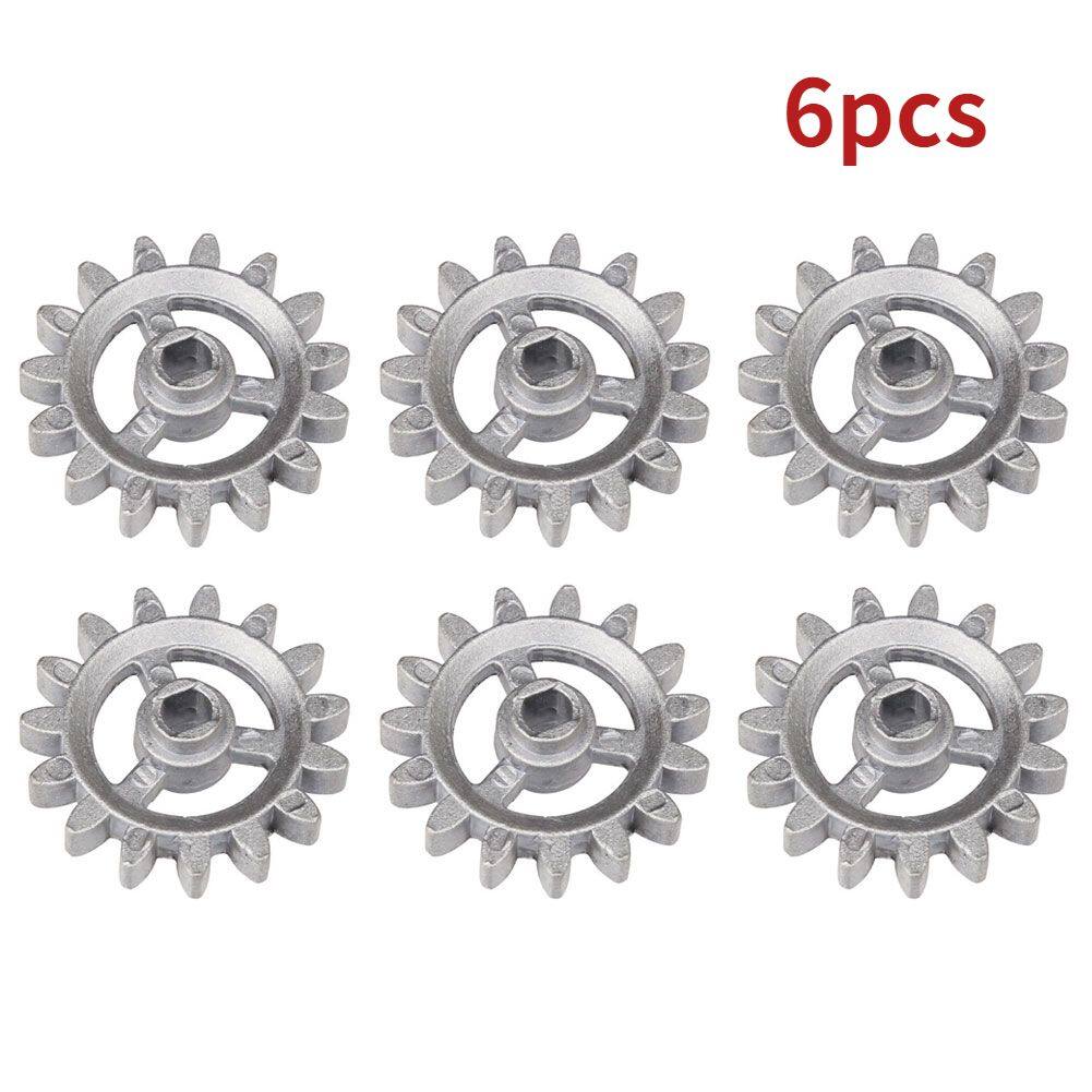 6Pcs DIY Automatic Rotating Grill Gear Q Grill Frame Gear Electric Motor Gears Outdoor Picnic Barbecue Tool Q Essories