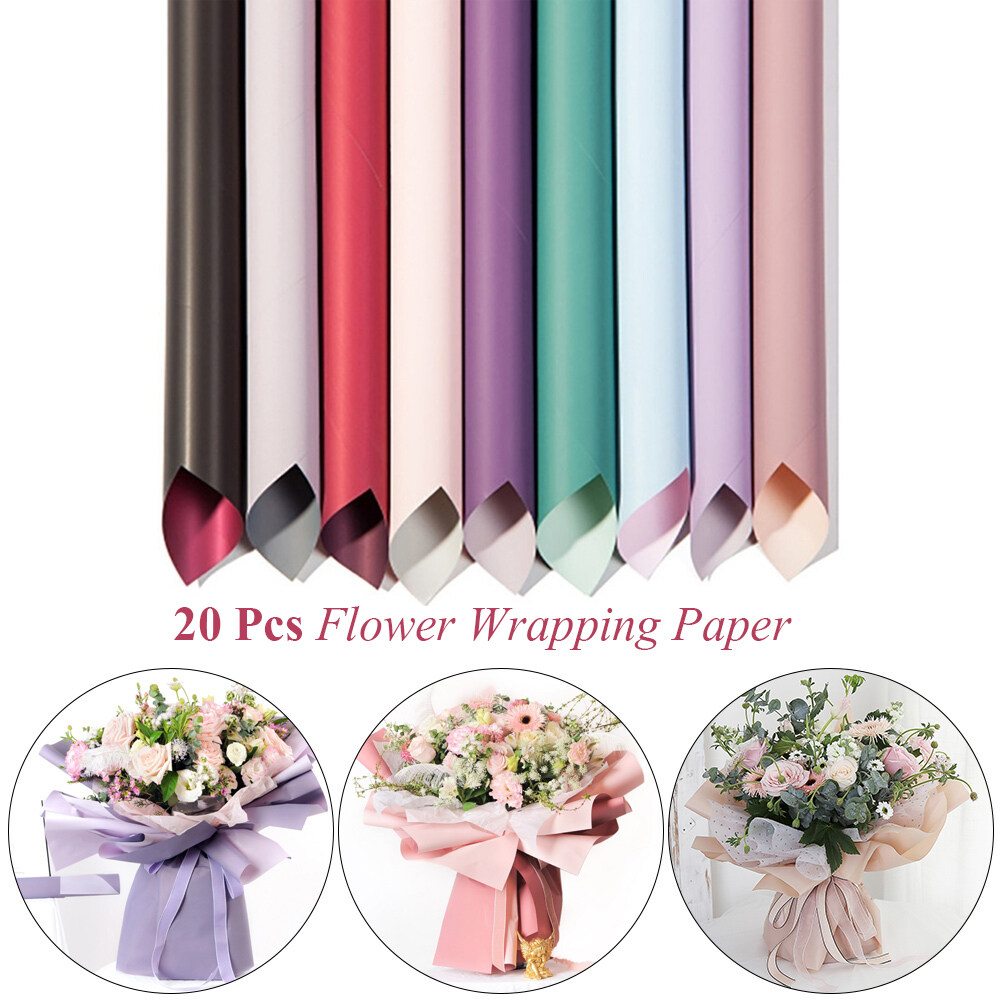 bouquet plastic wrap