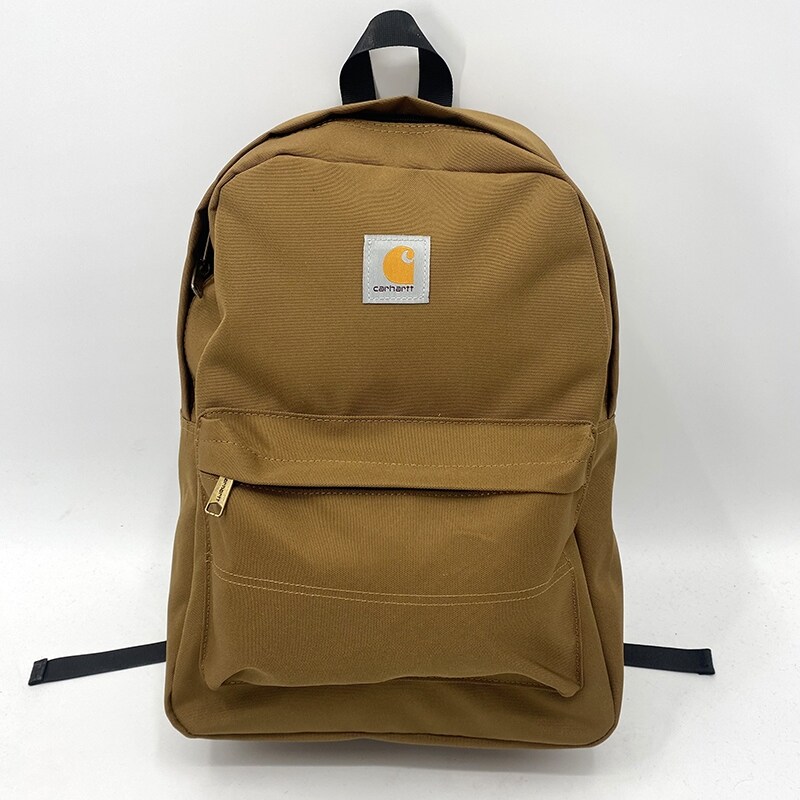 ✾✢ Leisure spot carhartt carhartt backpack popular logo laptop bag students waterproof backpack tooling bag