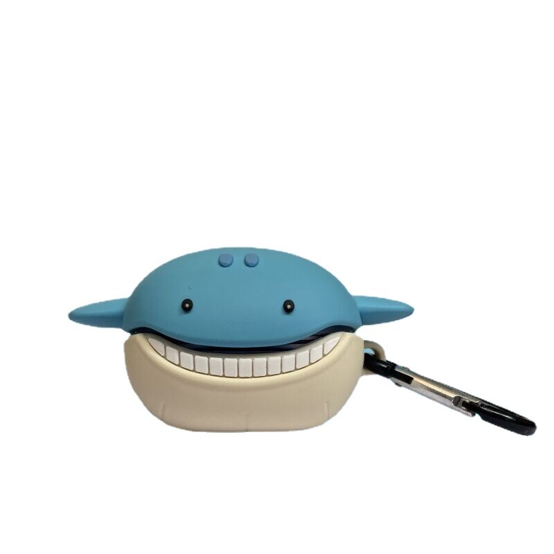 3D Cute Cartoon whale/Poke Ball Silicone Case For Samsung Galaxy Buds Live/Buds Pro/Buds2 charging case Earphone Protective Sleeve