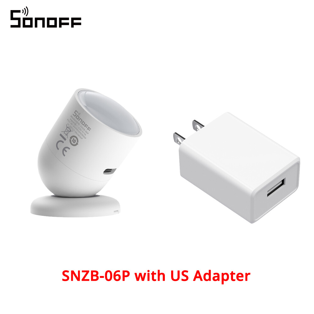 SONOFF Zigbee Human Presence Sensor - 5.8GHz Radar Smart Motion Detector For Home Automation