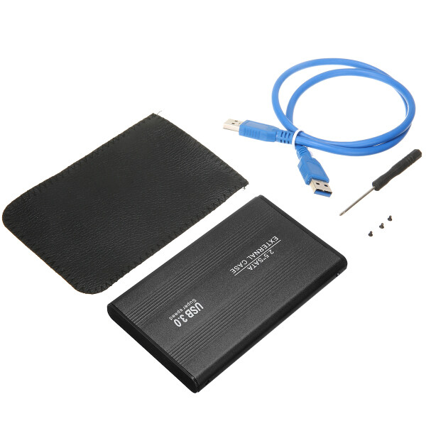 Bảng giá Stiup 1 Bộ Vỏ Ngoài Ổ Cứng HDD USB 3.0 SATA 2.5 Mới, Hộp Đựng Ổ Đĩa Di Động Phong Vũ