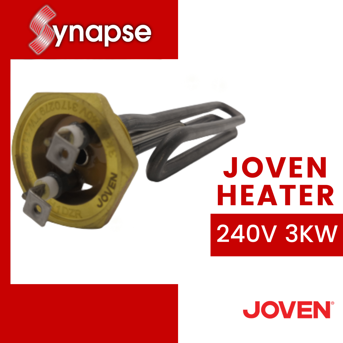 JOVEN HEATING ELEMENT S/S H/E 1 1/4BSP 240V 3KW ( FOR ALL TYPE OF JOVEN  HEATER ) | Lazada