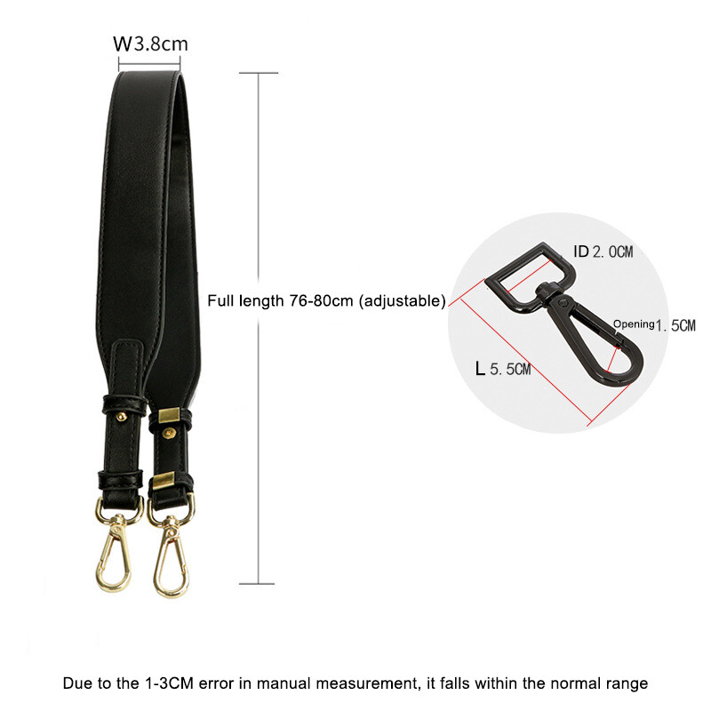 1PC Handbag Wide Shoulder Strap Removable Replacement Bag Strap Women Bag Strap Underarm crossbody adjustable Bag Strap Accessories
