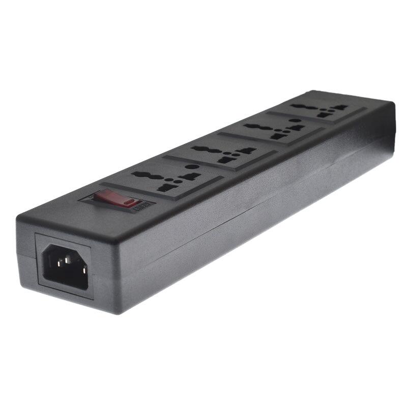 4 cách PDU ổ điện Nhiều lỗ ổ cắm đa năng mở rộng dải với bảo vệ quá tải 4 cổng cắm điện ổ cắm công tắc ngắt