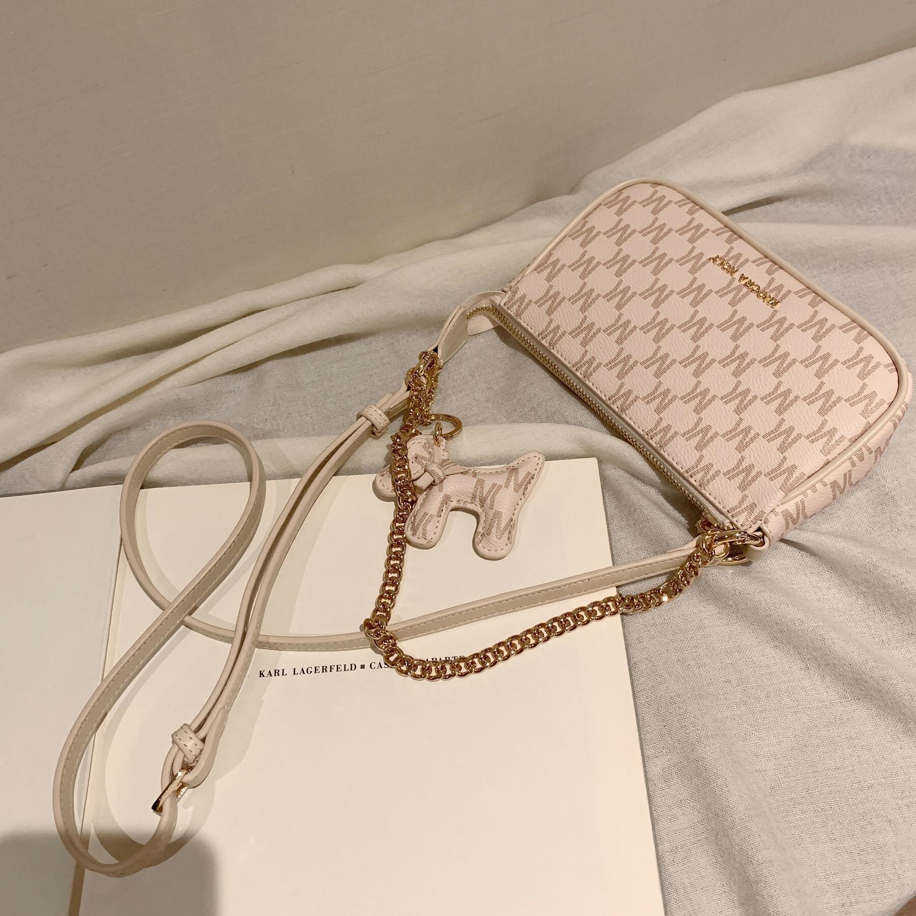 ♚ Miocra female 2021 new tide underarm koly mahjong bag bag chain shoulder inclined shoulder bag summer bag