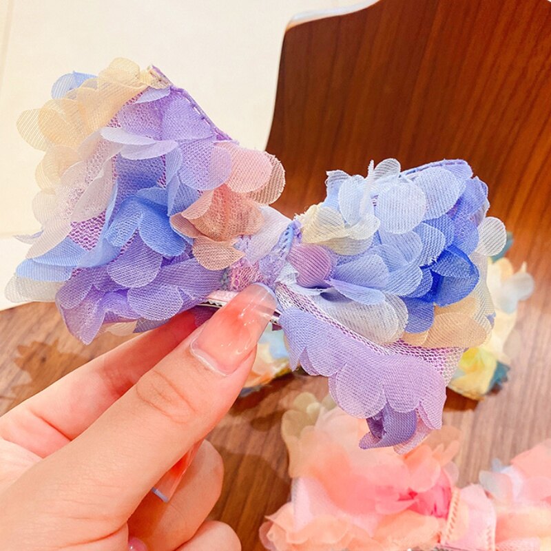 Kẹp Tóc Nơ Công Chúa Dễ Thương Cho Bé Gái