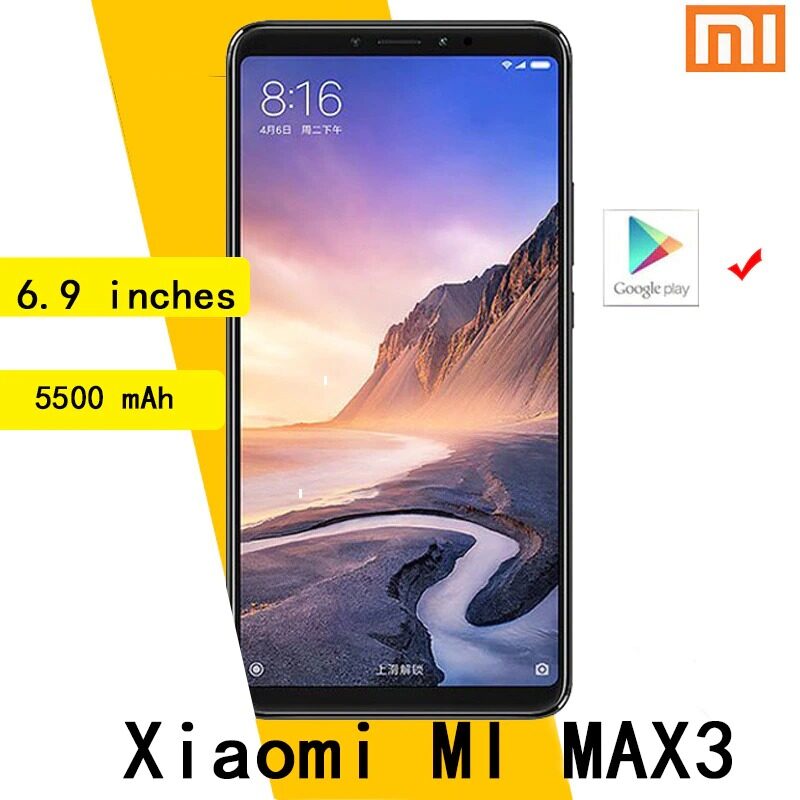 Xiaomi Mi Max 3 Max 2 Max 1 6.9 Inch 4G Ram 64Gb Rom Fingerprint 4G Android  Smart Phone Max Series | Lazada Singapore
