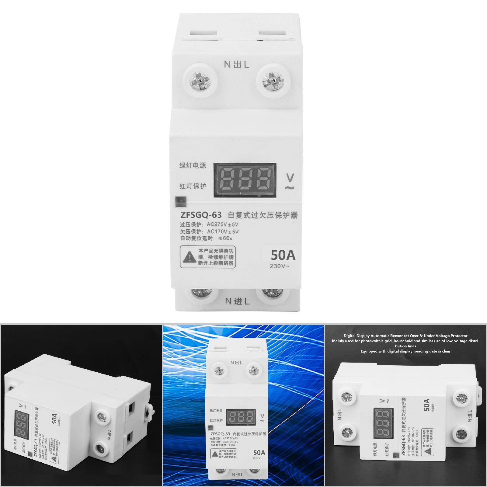 Relay Protector Voltage Protector Relay Protector Surge Commerce for Electric System