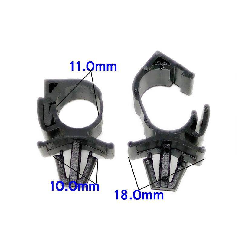 Automalls 10pcs Car Wire Harness Fasteners For Fixed Clips Automatic Route Clamp Cable
