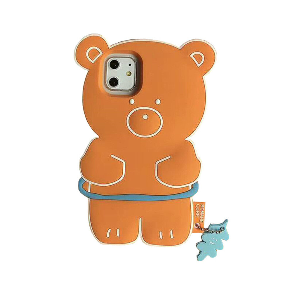 Ốp điện thoại hoạt hình 3d dễ thương ốp lưng silicon mềm cho iphone 12 11 pro max, dành cho iphone x xs max 8 7 plus 6 6s plus ốp điện thoại