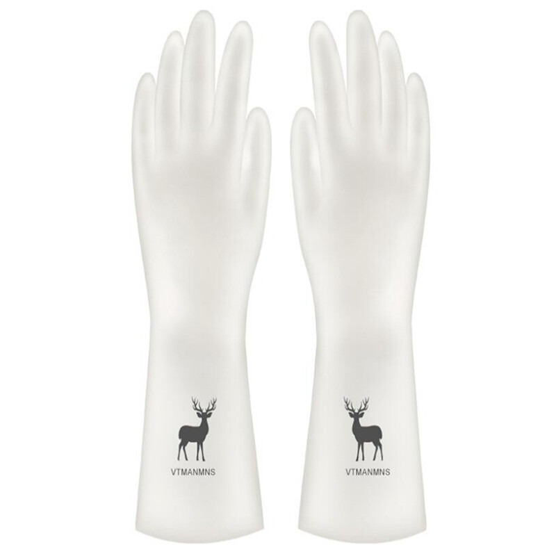 Tumato 1 Pair Washing Up Gloves Kitchen Dish Washing Laundry Household Rubber Gloves