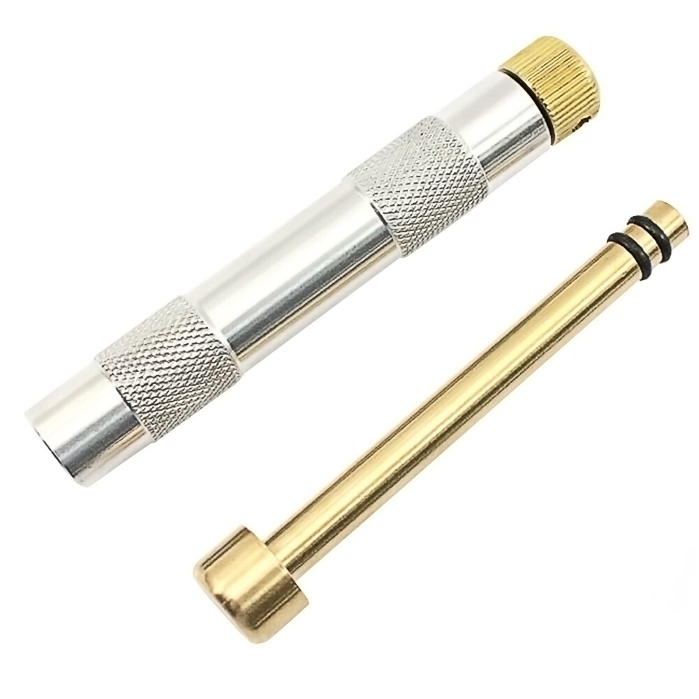 Brass Bật lửa Ống thực tế nén khẩn cấp cháy Ống bền cắm trại đánh lửa Piston dụng cụ sinh tồn thiết bị cắm trại