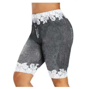 plus size compression bike shorts