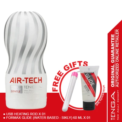 Tenga Air-Tech Reuseable Vacuum Cup (Gentle) - Masturbator For Men
