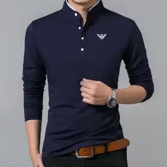 mens long sleeve golf shirts sale
