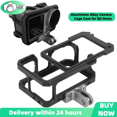 【Weekend offer】Aluminium Alloy Camera Cage Case for DJI Osmo Action Camera Protective Housing Frame Shell