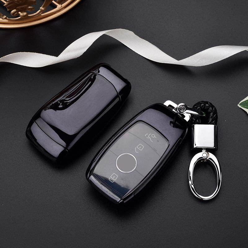For Mercedes Benz New E Class E200 E320 TPU Car  Key Case Shell Protective Key Cover  Car Styling