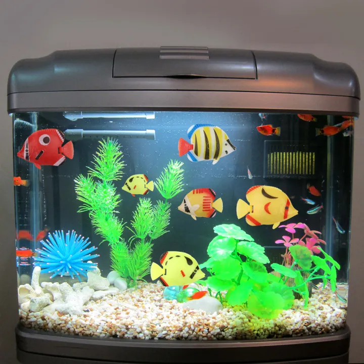 moving aquarium decorations