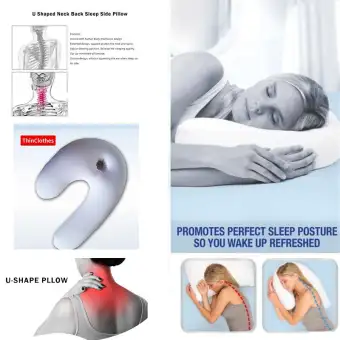 Health Care U Shaped Pillow Sleep Buddy Side Sleeper Pillows Neck