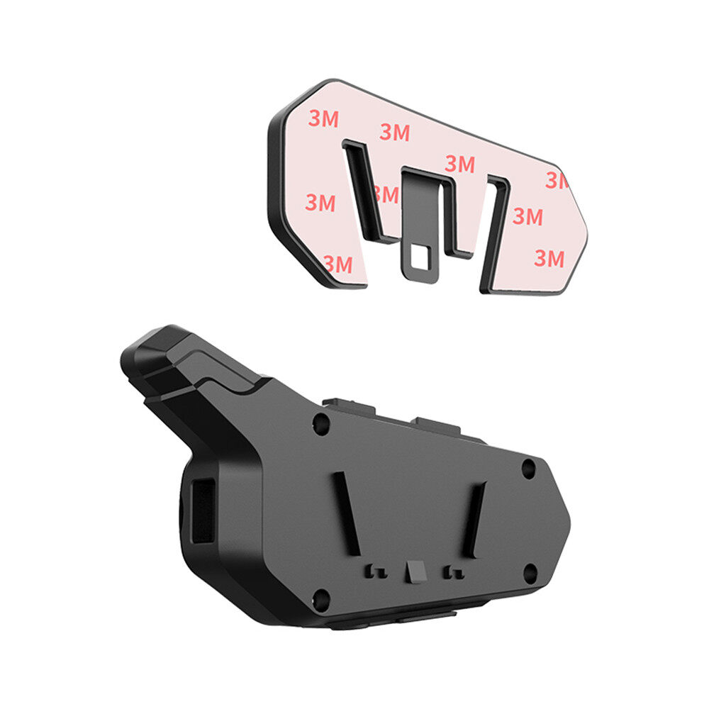 Aitemay E1 Motorcycle Bluetooth 5.0 Headphone Wireless Handsfree Headset with Microphone (Soft Mic Version)