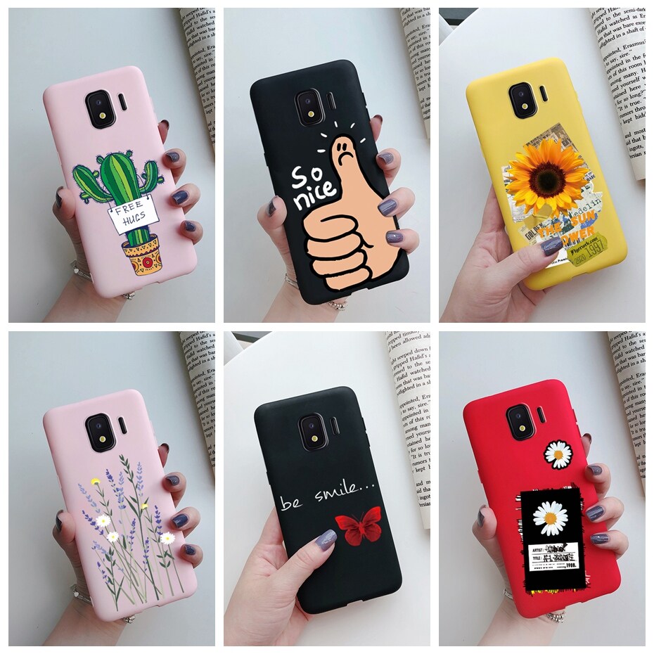 For Samsung Galaxy J2 Core Case SM-J260F/DS Soft SiliconeMatte Cute Painted Back Cover Phone Case 5.0 inch